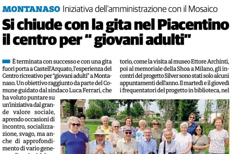 Immagine per I "giovani adulti" di Montanaso Lombardo